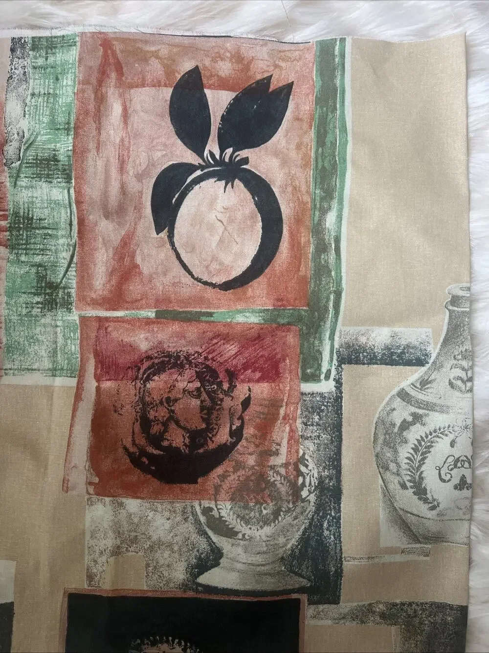 Vtg Texoprint Netherlands Fabric Lot 3 Original Design 417-34026 Cotton Quilt